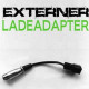 Ladekabel-Adapter, externe Aufladung, passend für Forca, EVOKing, Rollektro, eFlux, Revoluzzer, SXT Scooter